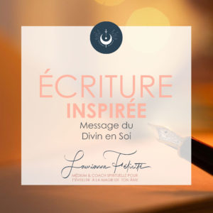 Formation écriture inspirée