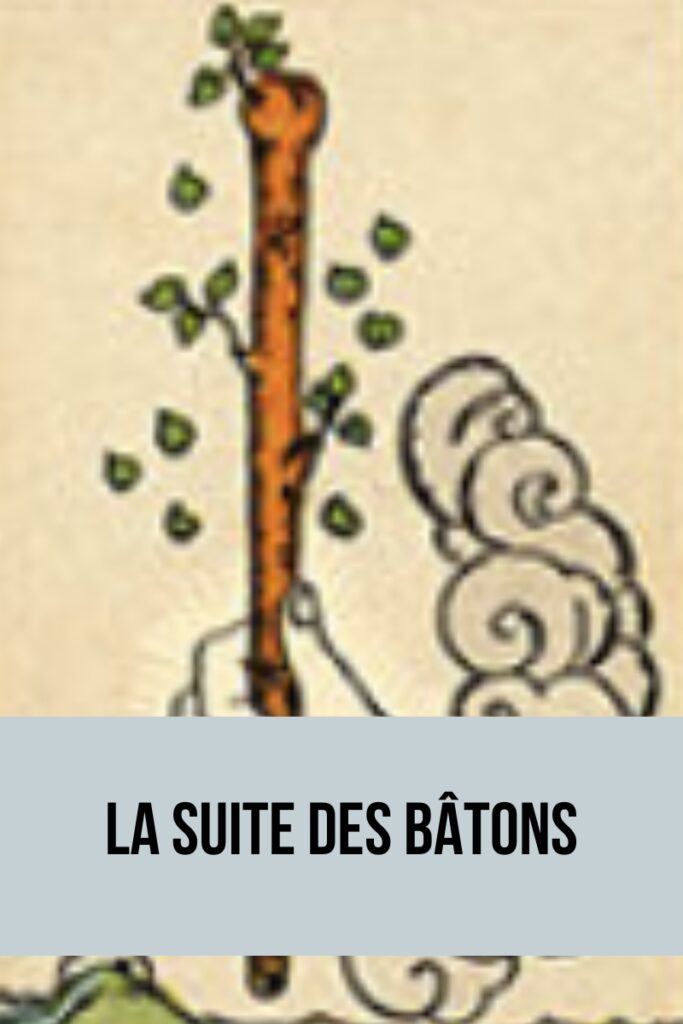 Suite des bâtons Rider Waite