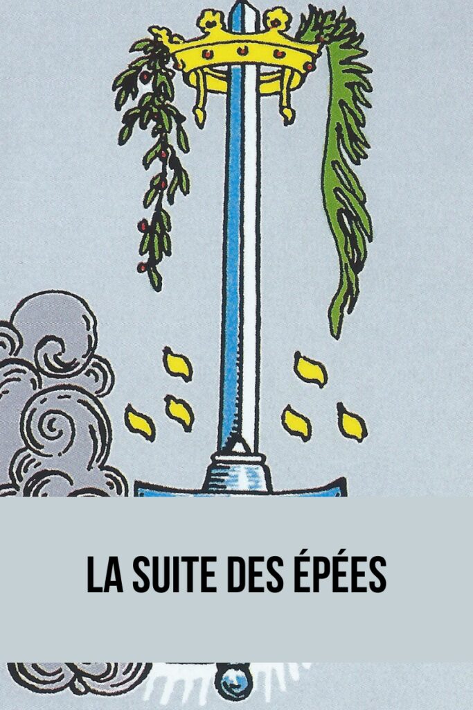 Suite des épées Rider Waite