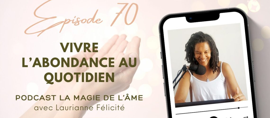 vivre l'abondance au quotidien